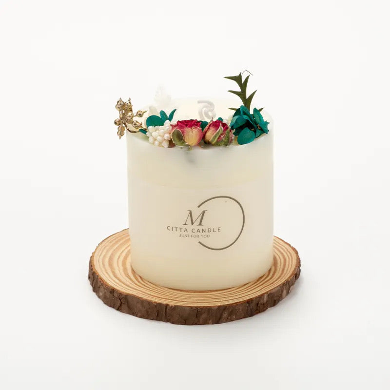 Bloom of Life Luxury Scented Candle Balsamic lemon